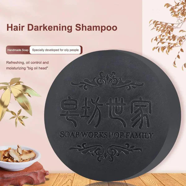 Polygonum Handmade Soap Deep Cleansing Strengthen Nourish Shampoo Soap Refreshing Control Oil Anti-dandruff Hair Care