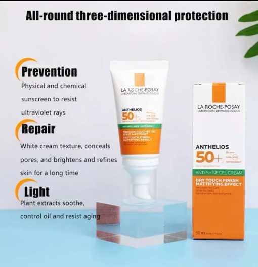 LA ROCHE POSAY Sunscreen dry touch finish mattify effect 50ml