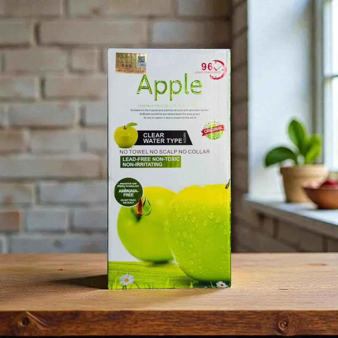 Original Apple Hair Color 96 Premium Quality Ammonia-Free